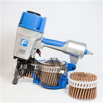LIGNOLOC F44AC CN15-PS65, WOODEN COIL NAILER 