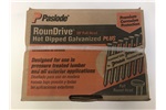 Paslode 650383 2-3/8" X .113 Round Drive Nails, Ring Shank, Galvanized Plus, 2,000/Box, ONLY 4 BOXES IN STOCK