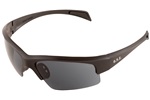 ERB 18006 Contra Black, gray lens safety glasses, 12/Case