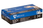 ERB Blue Nitrile Gloves, Latex and Powder Free, Non-Sterile, 4 Mil, 100/Box