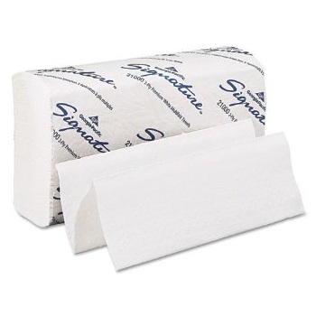 SIGNATURE FOLDED TOWELS, 2PLY