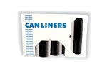 Heritage HDPE 56 gal 22 micron thickness (.87 mil) Black Can Liners Coreless Rolls, 43" W x 48" L, 150/Carton