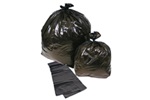 40"X 46" 1.3 Mil, 45 Gal, Black Heavy Duty LLDPE Regrind Can Liner, 20 Bag/Roll, 5 Rolls/CTN