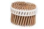 LIGNOLOC LLMP745-1, 2-1/4" X .145 SMOOTH SHANK UNCOATED WOODEN COIL NAILS, 3,060/CASE