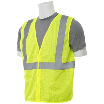 S362 Hook & Loop Economy Mesh Safety Vest