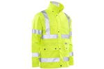 S371 Rain Coat, Hi Viz Lime, ANSI Class 3