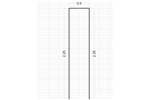 Bostitch 15S4-57G, 2-1/4" Length x 1/2" Crown Width, 15 Ga. Staples, 6,804/Case