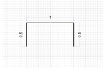 Bostitch 16S2-12FG10M, 1/2" Length x 1" Crown Width, 16 Ga. Staples, 10,080/Case