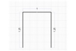 Bostitch 16S2-31FG10M, 1-1/4" Length x 1" Crown Width, 16 Ga. Staples, 10,080/Case
