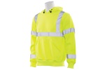W376 Pullover Sweatshirt, Hi Viz Lime, ANSI Class 3