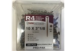 10 X 3-1/8" R4 MULTI-PURPOSE GRK SCREWS, 01137, (2 IN STOCK)