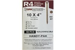 10 X 4" R4 MULTI-PURPOSE GRK SCREWS, 02141, (10 IN STOCK)